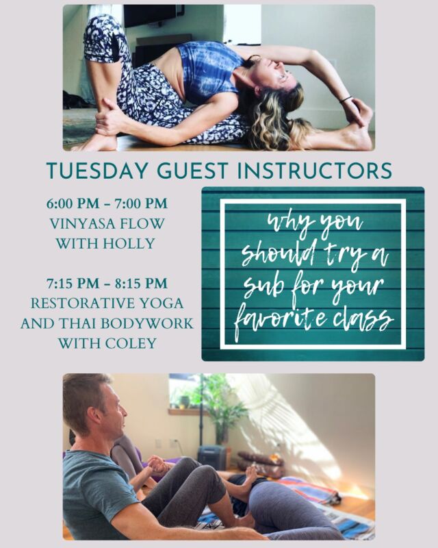 Why We Will Never Skip a Yoga Class with a Sub Again:

Confession: We have all seen "substitute teacher" on the schedule and immediately cancelled our bookings. 😬 But when you attend a class when the regular teacher is out, it just may change your perspective, and you will be living your yoga practice by being open to change. 

Here's why giving a sub a chance might be the best thing for your practice:

🌱 Fresh perspectives transform your practice. Each teacher brings their unique journey, training, and style to the mat. That slight variation in cues may help you finally understand a pose that has challenged you.

🔄 Break those autopilot habits. It's easy to go through the motions with a familiar teacher. A sub forces you to listen more intently and become more present in your practice.

✨ Discover new favorite teachers! Treetop carefully selects talented instructors. That "sub" might become your new favorite teacher if you give them a chance.

💪 Build adaptability on and off the mat. Learning to flow with change in your yoga practice builds resilience and acceptance that extends into everyday life.

🤝 Support your yoga community. Teachers need time off too! Showing up for subs creates a supportive environment where all teachers can thrive, and where substitute instructors look forward to practicing with our amazing Treetop community.

Who has discovered an amazing teacher by taking a chance on a sub? Tell us about it in the comments!

#YogaJourney #YogaCommunity #FindYourFlow #StudioLove #thaibodywork #yoga #CommunityOverCompetition #LocalYoga